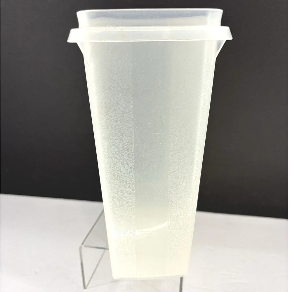 Vintage Tupperware Cereal Keeper 469-20 Sheer Clear 13 Cup Storage No Lid USA